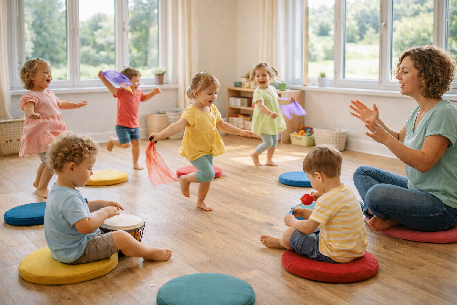 musikalische entfaltung im kinderkurs