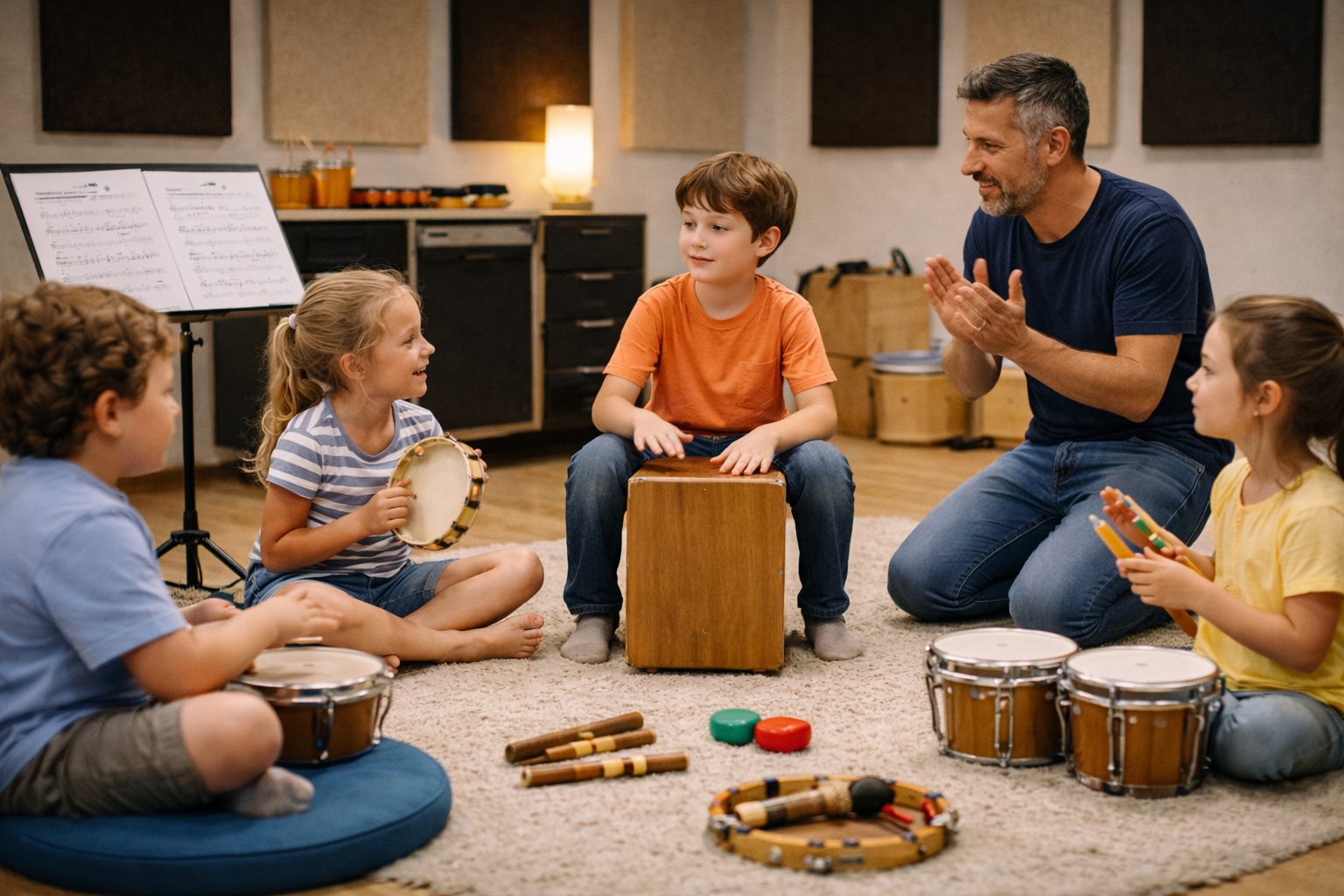 musikunterricht mit percussion fur kinder