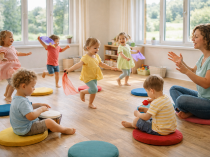 Musikalische Entfaltung im Kinderkurs